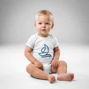 Baby jersey bodysuit