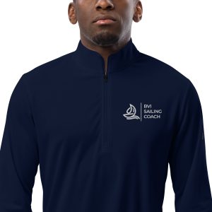 Adidas UPF50+ Quarter zip pullover