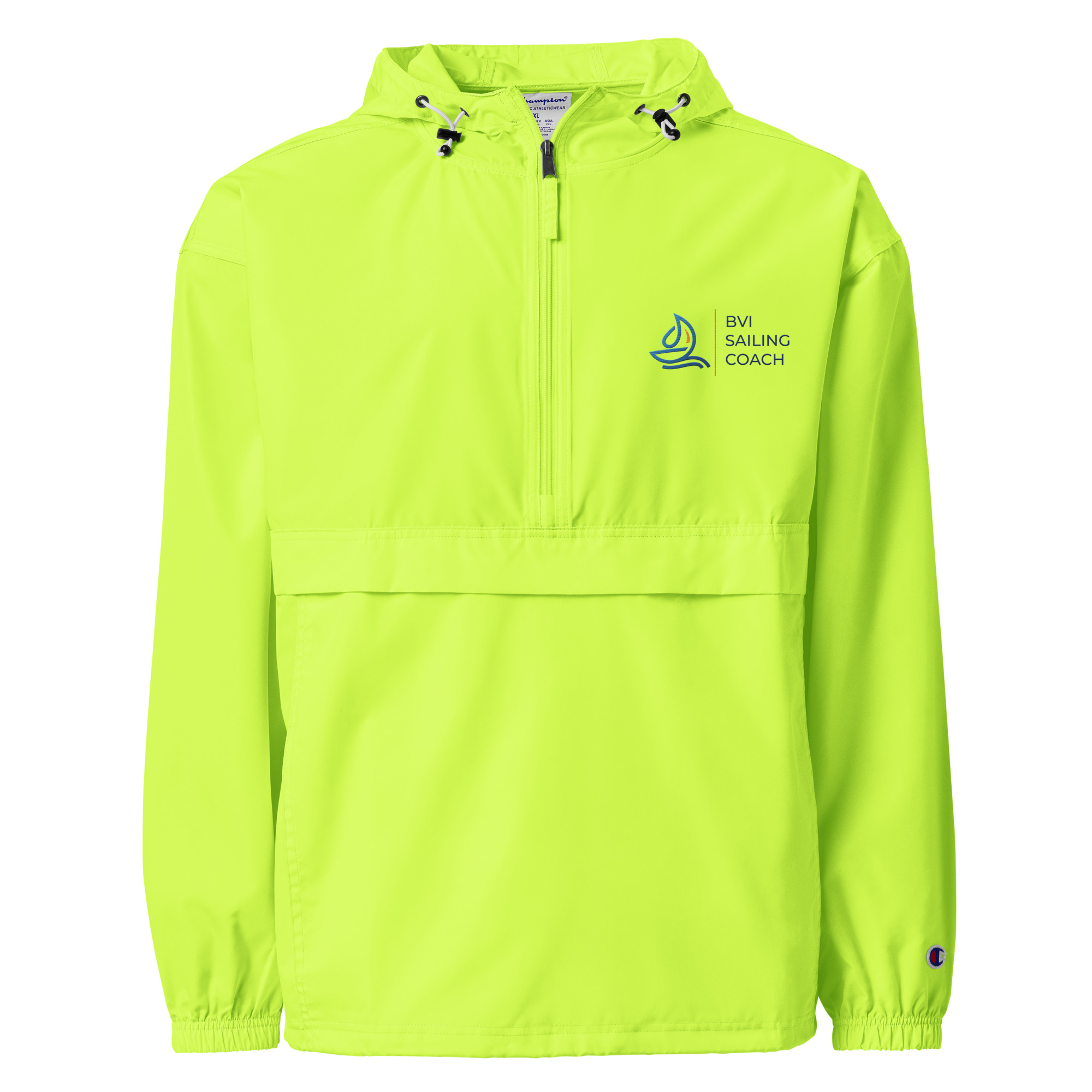 Embroidered Champion Packable Jacket - Image 4